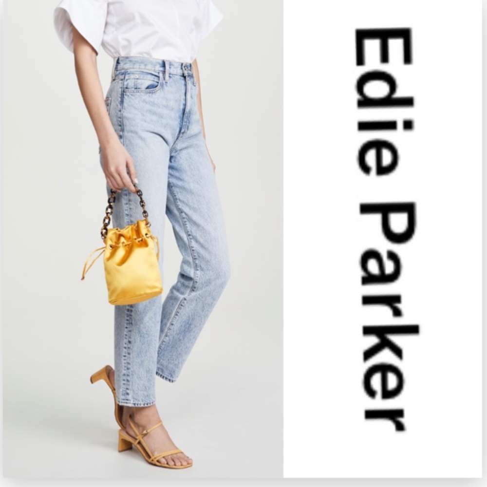 Designer 🌻Edie Parker Shorty Bag in Sunflower 🌻 - Picture 3 of 16